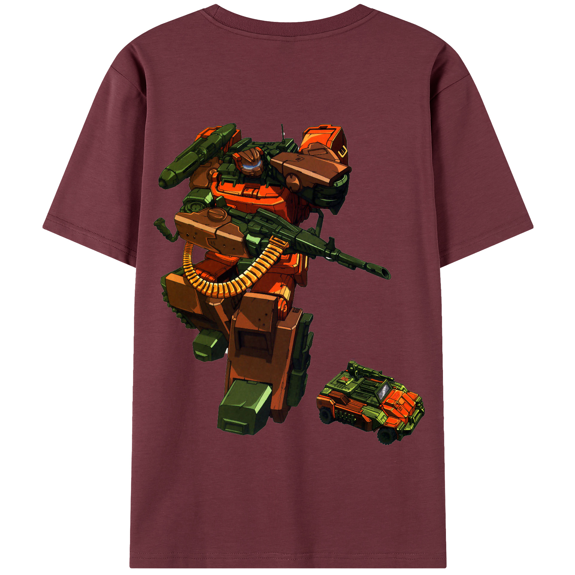 （画像用）  綿100％半袖Tシャツ（背面プリント）